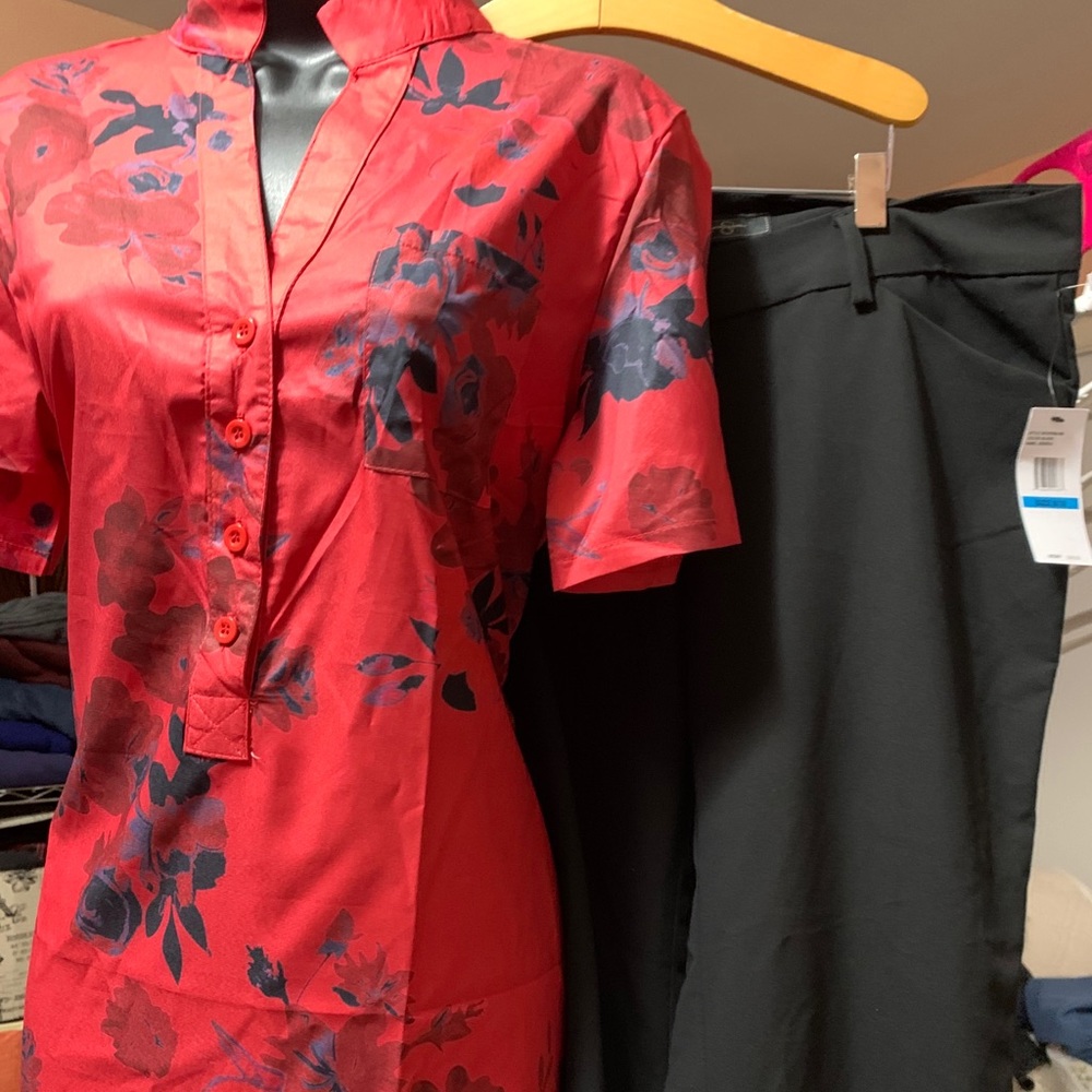 Work outfit set pants size 9/10